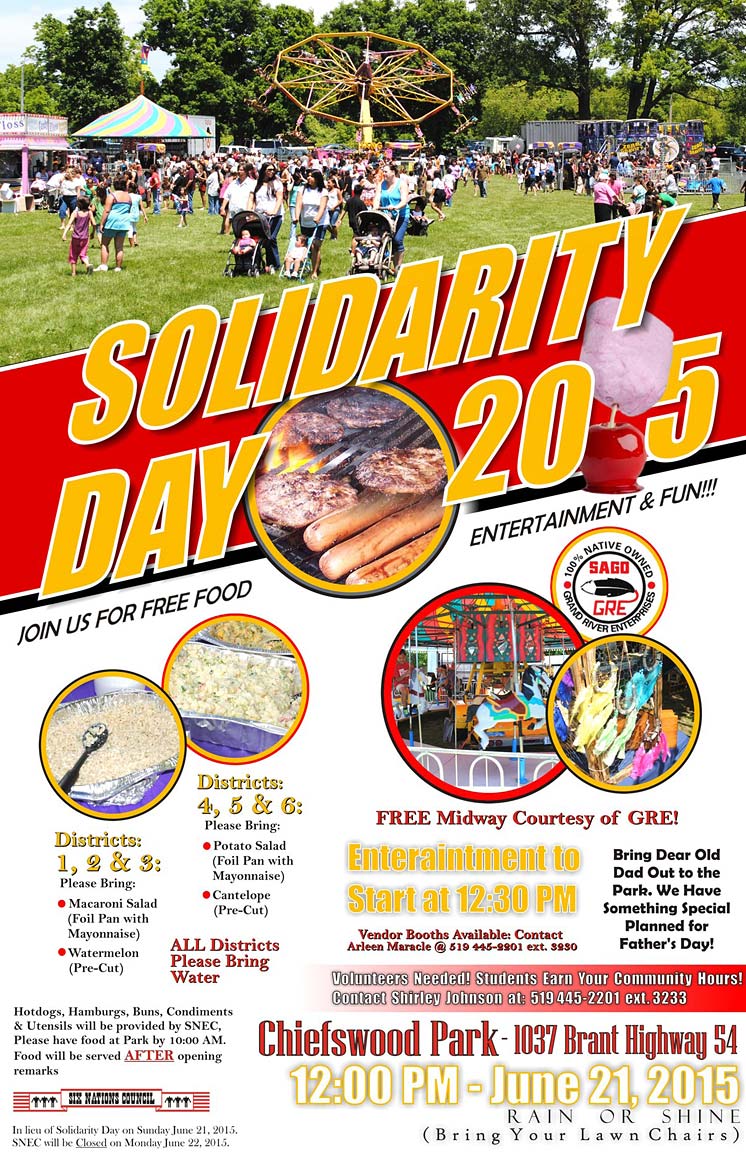 Solidarity Day 2015 Poster - Six Nations
