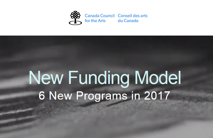 New Funding Model Webinar – Canada Council for the Arts