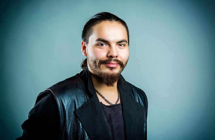 UP & COMING INDIGENOUS CHEF, GEORGE LENSER WANTS TO DO SOMETHING THAT REPRESENTS US NOW