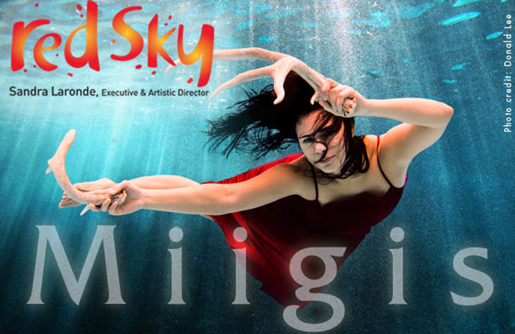 RED SKY PERFORMANCE WORLD PREMIERE OF MIIGIS