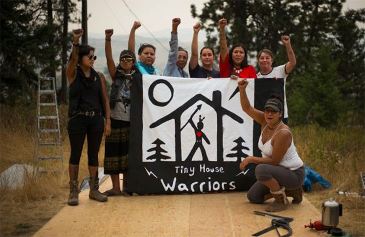 Secwepemc Nation ‘Tiny House Warriors’ to build tiny homes in Kinder Morgan’s path