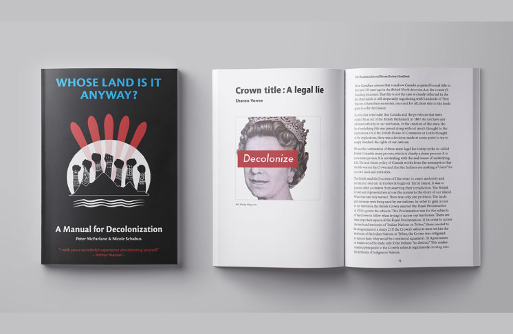 Whose Land Is It Anyway? A Manual for Decolonization to be Released in Print and as Free E-Book