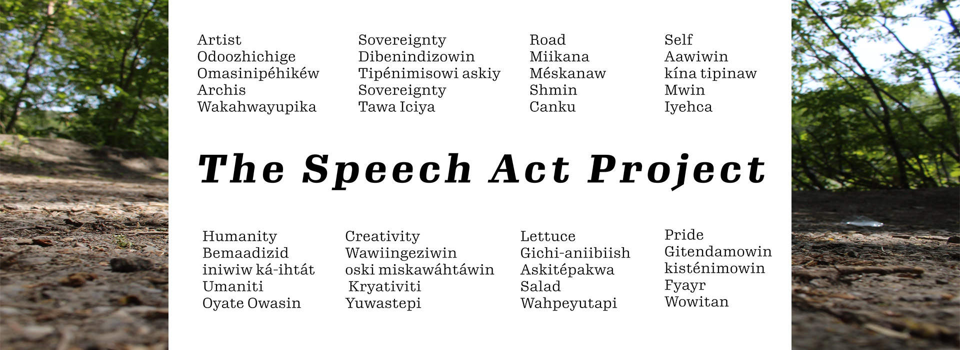 The Speech Act Project and campaign