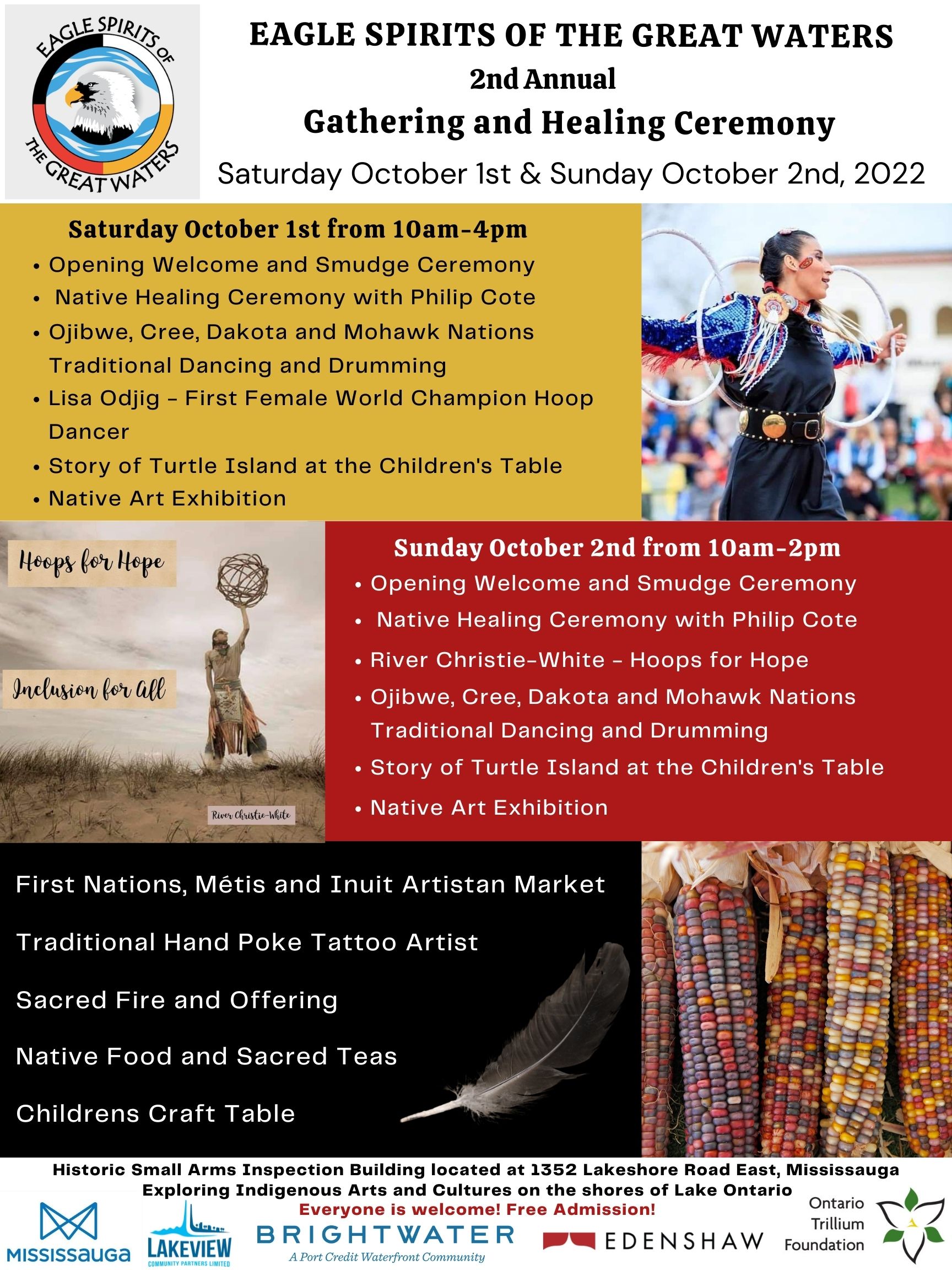 Eagle Spirits of the Great Waters: 2nd Annual Gathering and Healing Ceremony