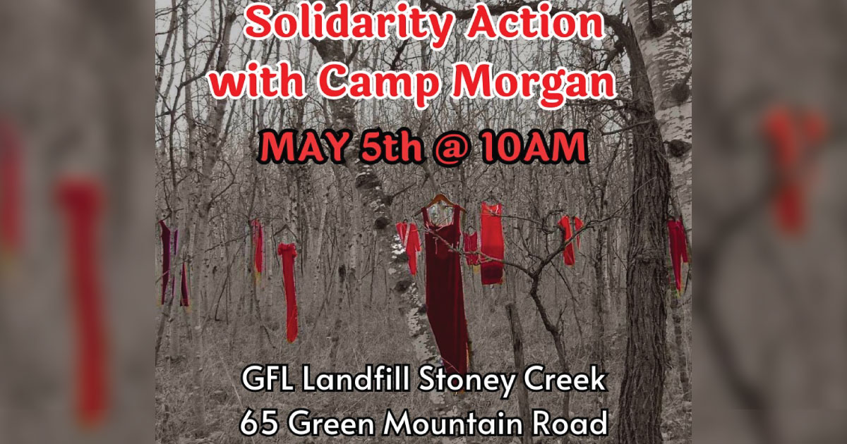 Unity coalition set to take Land Back in the Haldimand trac: CALL TO ACTION MAY 5, 2023 in Stoney Creek, ON