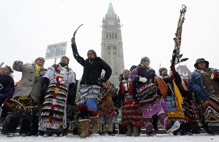 IDLE NO MORE: PENETRATES SHALLOW ‘CANADIAN’ NATIONAL IDENTITY