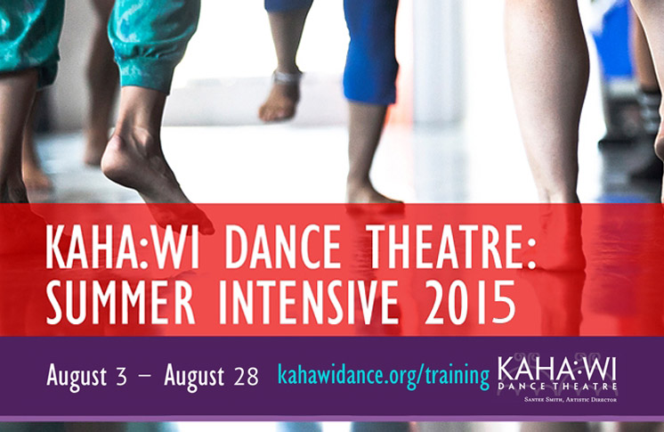 KAHA:WI DANCE THEATRE (KDT) ANNOUNCES 7TH ANNUAL SUMMER INTENSIVE 2015