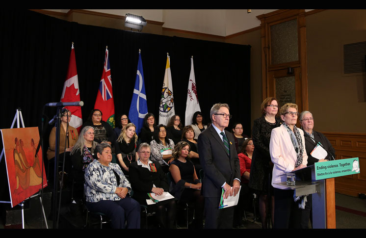 ONTARIO ACTING TO END VIOLENCE AGAINST INDIGENOUS WOMEN