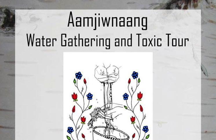 AAMJIWNAANG WATER GATHERING AND TOXIC TOUR 2017