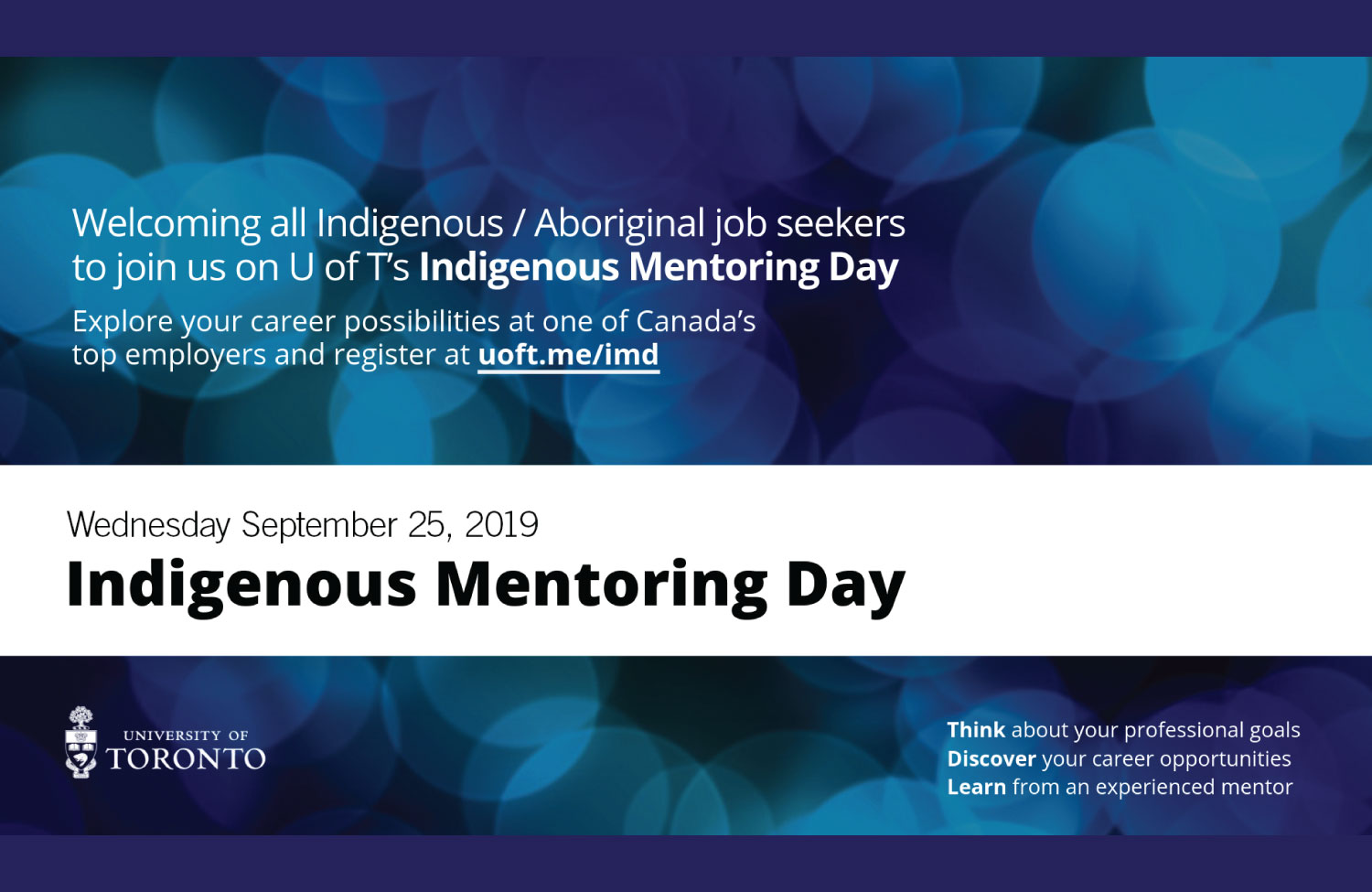 Indigenous Mentoring Day – September 25, 2019