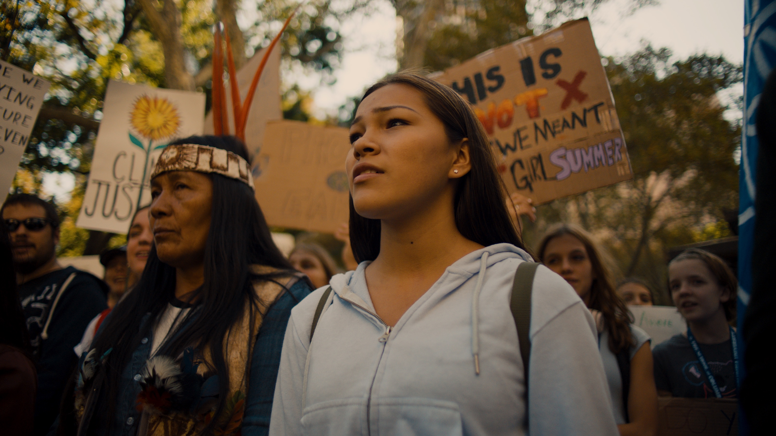 STEVIE SALAS ON THE WATER WALKER WITH INSPIRING YOUTH AUTUMN PELTIER